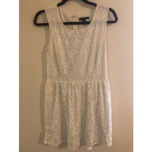 Off white lace dress